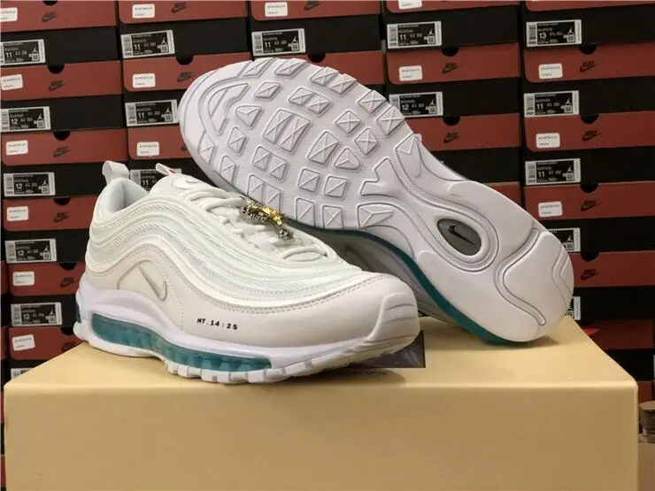 Authentic MSCHF x INRI x Air Max 97 Jesus Shoes 