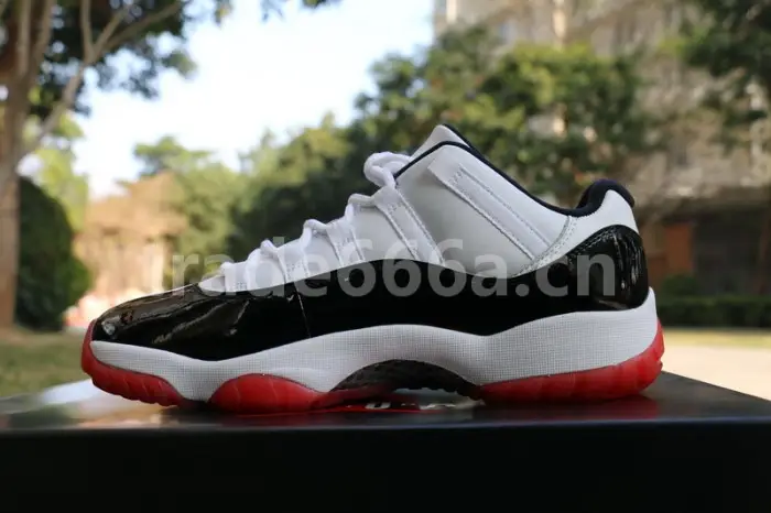 Authentic Air Jordan 11 Low “White Bred” 