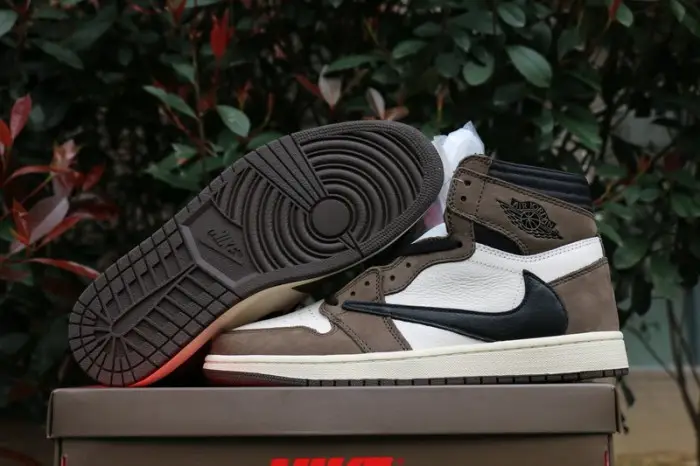 Authentic Travis Scott x Air Jordan 1 High OG GS ECBA196