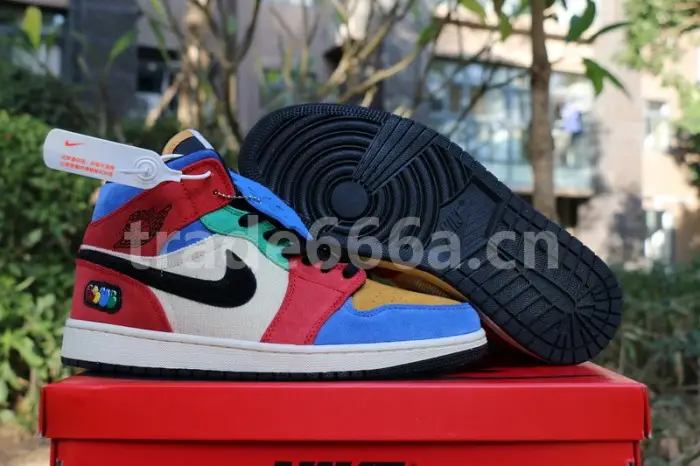 Authentic Blue The Great x Air Jordan 1 Mid “Fearless” 