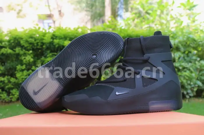 Authentic Nike Air Fear of God 1 “Triple Black” 