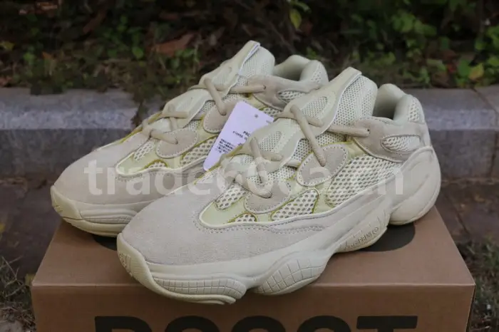 Authentic AD Yeezy 500 “Super Moon Yellow” DACE453