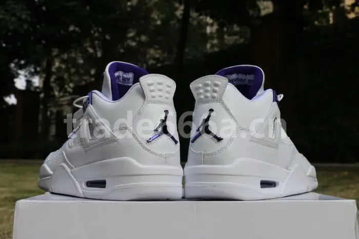 Authentic Air Jordan 4 “Purple Metallic” 
