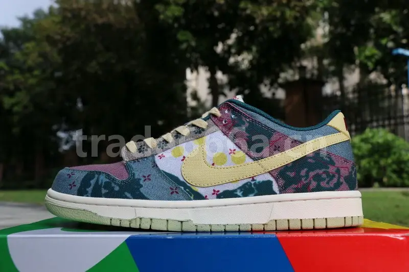 Authentic Nike Dunk Low “Community Garden” 