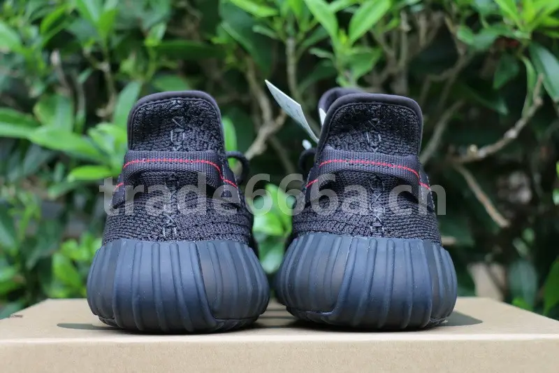 Authentic Yeezy Boost 350 V2 Static Black full-reflective 