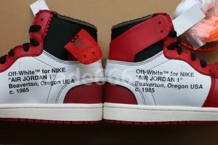 Authentic Off White X Air Jordan 1 Shoes 