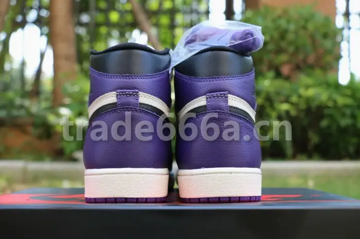 Authentic Air Jordan 1 “Court Purple”GS 