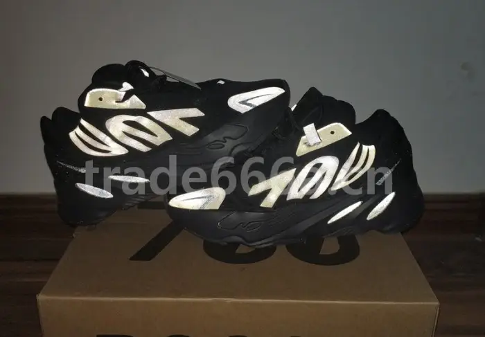 Authentic Yeezy Boost 700 MNVN “Triple Black” 