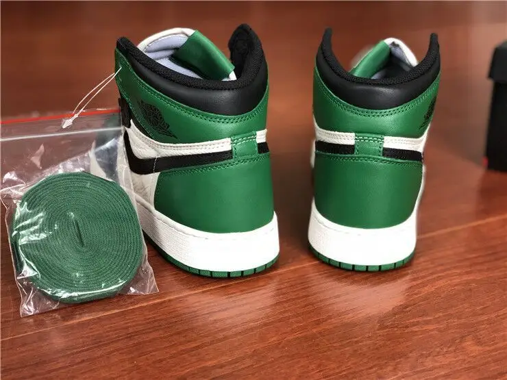 Authentic Air Jordan 1 High OG “Pine Green” GS 