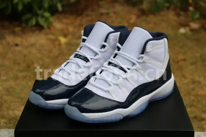 Authentic Air Jordan 11 “Midnight Navy” GS BAEDC2553
