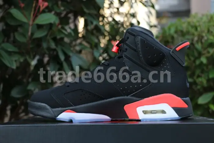 Authentic Air Jordan 6 “Black Infrared” Nike 
