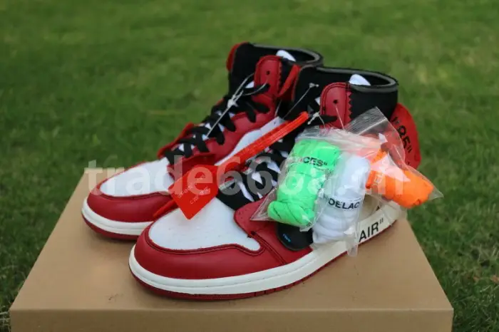Authentic Off White X Air Jordan 1 Shoes 