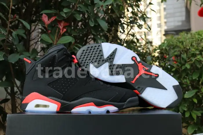 Authentic Air Jordan 6 “Black Infrared” Nike 