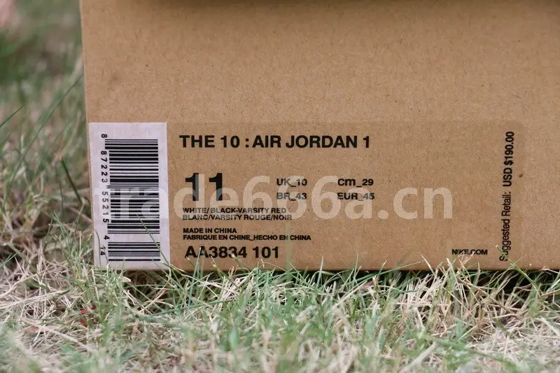Authentic Off White X Air Jordan 1 Shoes 