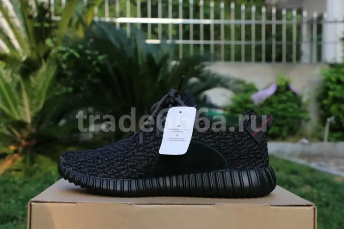 Authentic AD Yeezy 350 Boost “Pirate Black” Final Version (with receipt) 
