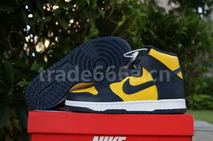 Authentic Nike Dunk High “Michigan” Women size EBFEF1912