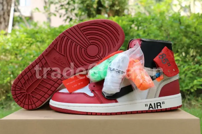 Authentic Off White X Air Jordan 1 Shoes 