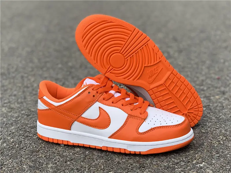 Authentic Nike Dunk Low “Orange Blaze” Women Size 