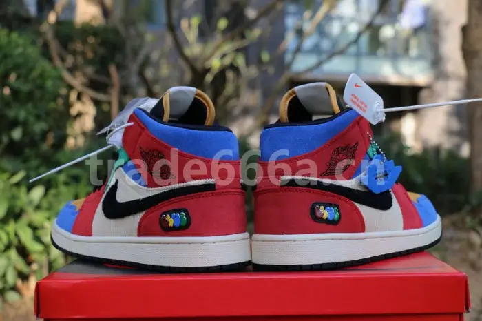 Authentic Blue The Great x Air Jordan 1 Mid “Fearless” 