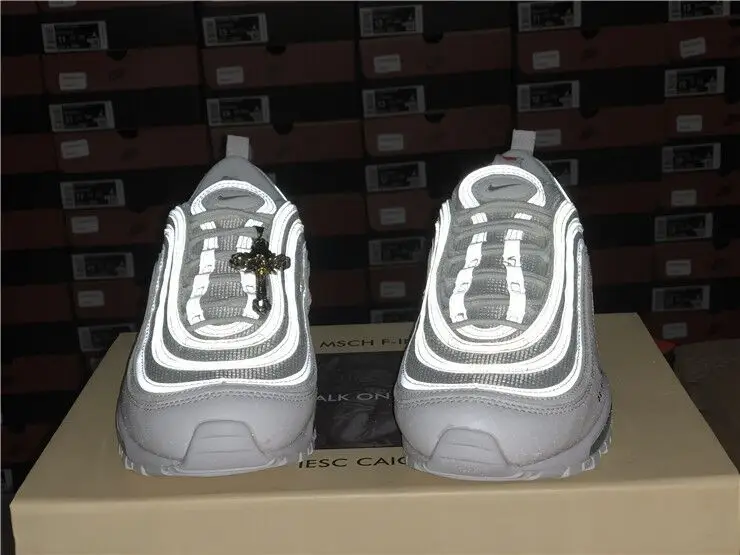 Authentic MSCHF x INRI x Air Max 97 Jesus Shoes 