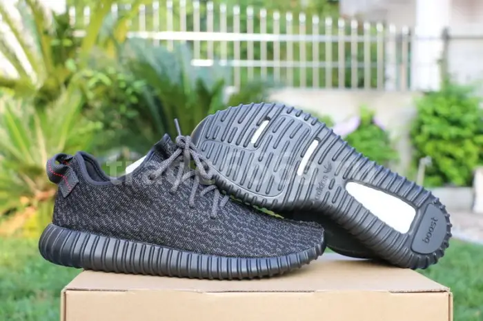 Authentic AD Yeezy 350 Boost “Pirate Black” Final Version (with receipt) 