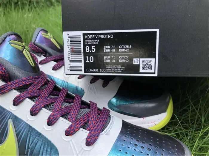 Authentic Nike Zoom Kobe V Protro “Chaos” 