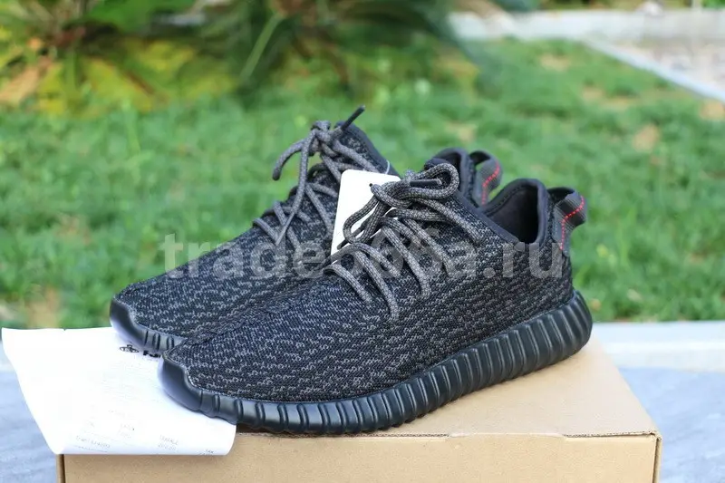 Authentic AD Yeezy 350 Boost “Pirate Black” Final Version (with receipt) 