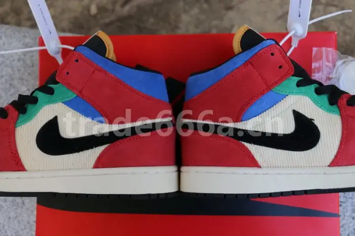 Authentic Blue The Great x Air Jordan 1 Mid “Fearless” 