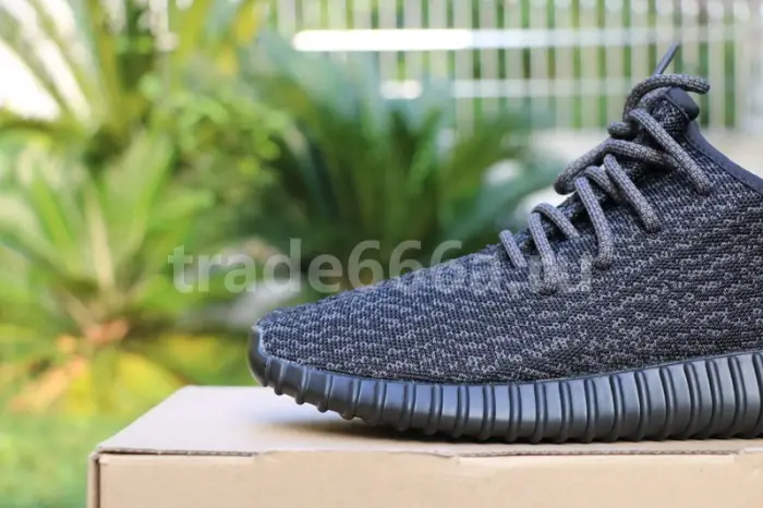 Authentic AD Yeezy 350 Boost “Pirate Black” Final Version (with receipt) 