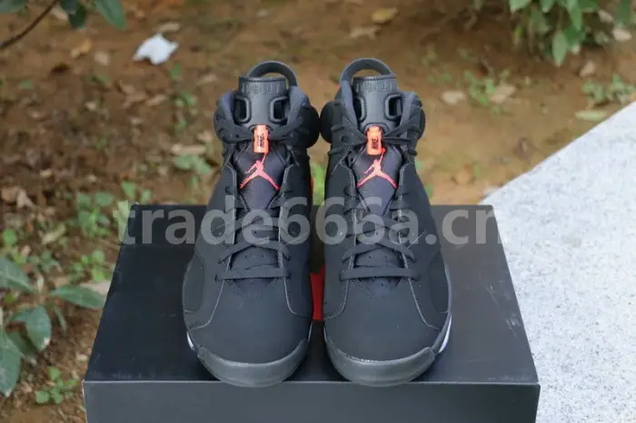 Authentic Air Jordan 6 “Black Infrared” Nike 