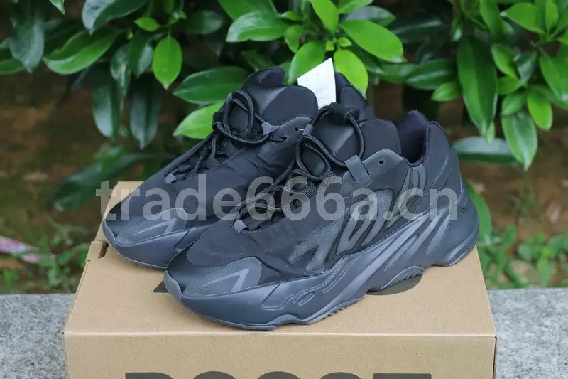 Authentic Yeezy Boost 700 MNVN “Triple Black” 