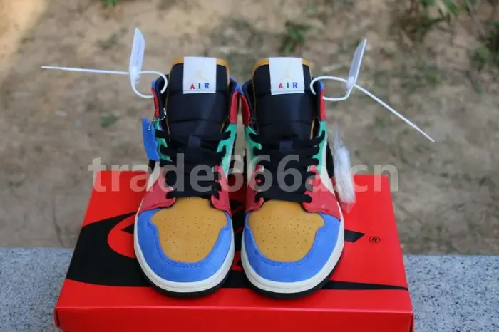 Authentic Blue The Great x Air Jordan 1 Mid “Fearless” 