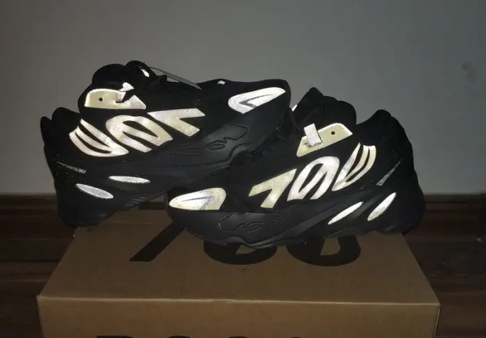 Authentic Yeezy Boost 700 MNVN “Triple Black” 