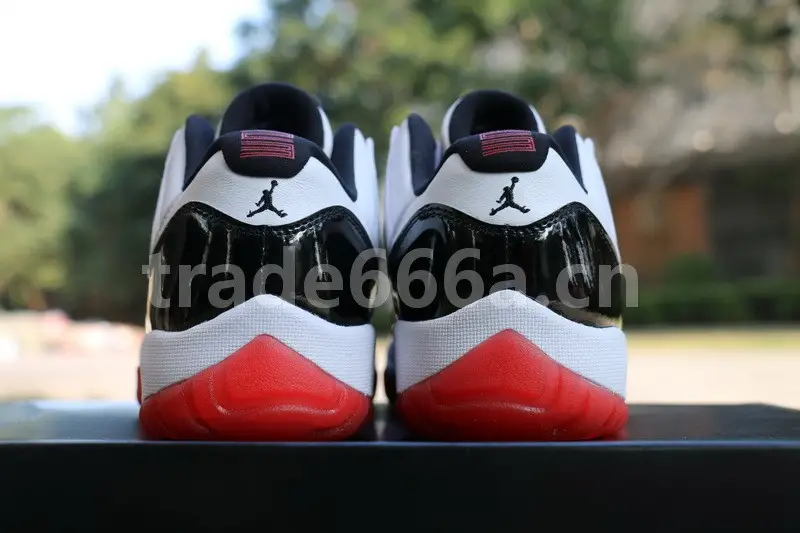 Authentic Air Jordan 11 Low “White Bred” 