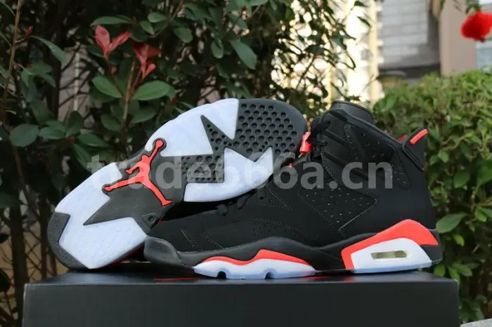 Authentic Air Jordan 6 “Black Infrared” Nike 