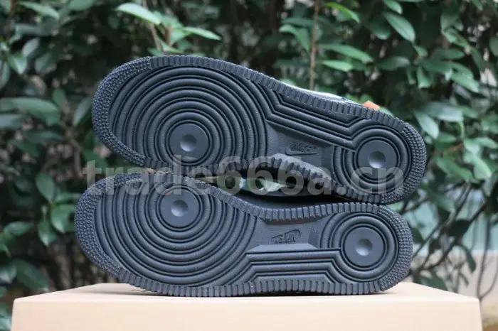 Authentic OFF-WHITE x Nike Air Force 1 Low Black 