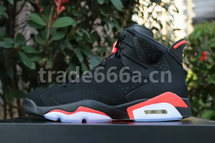 Authentic Air Jordan 6 “Black Infrared” Nike 