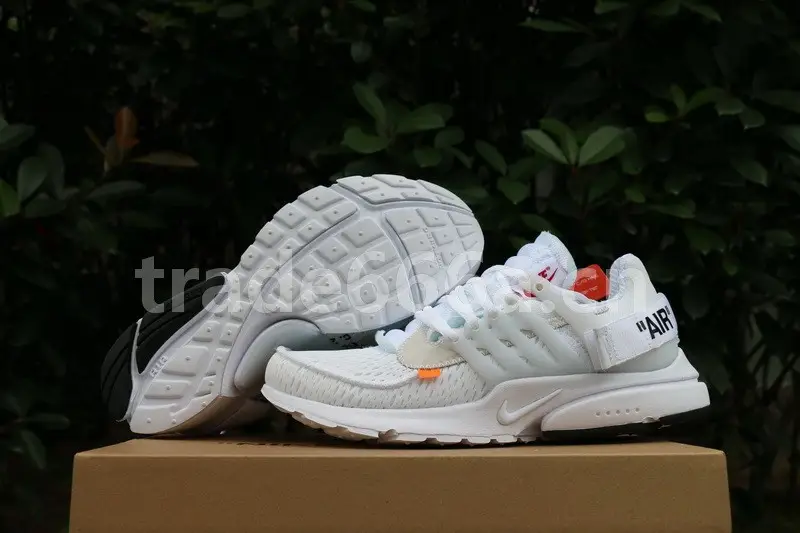 Authentic OFF-WHITE x Nike Air Presto White GS 