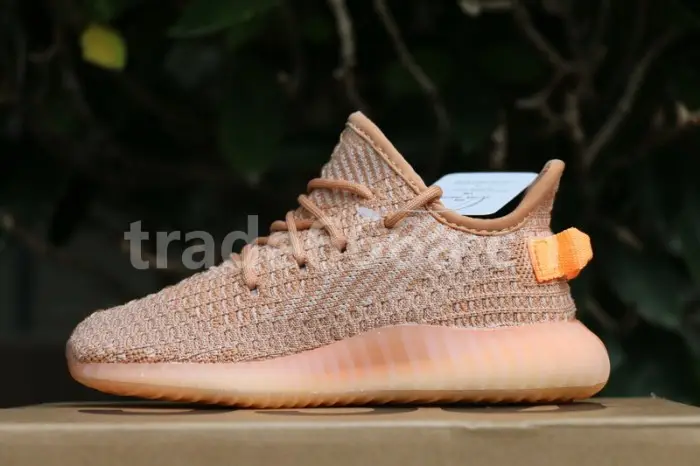 Authentic Yeezy Boost 350 V2 Clay Kids Shoes 