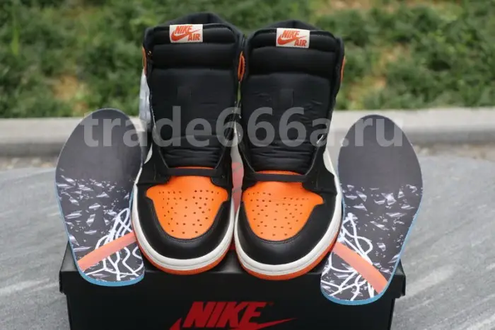 Authentic Air Jordan 1 Shattered Backboard(offical) 