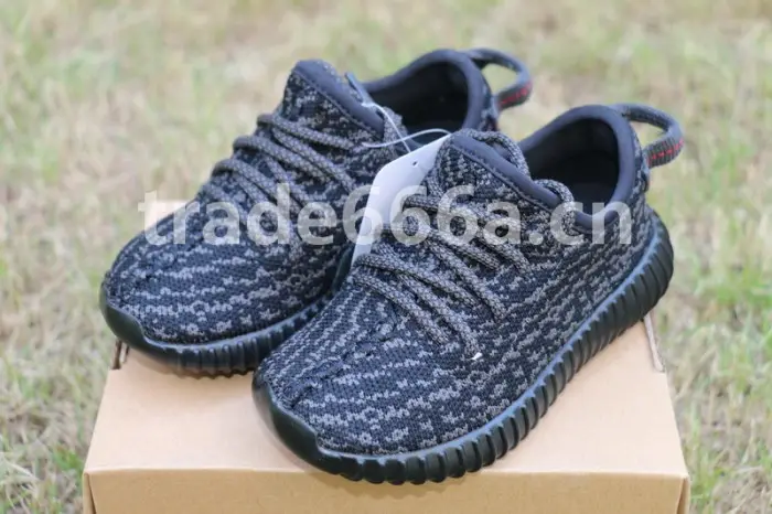 Authentic Yeezy 350 Boost Infant “Pirate Black” EAB485