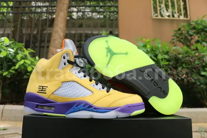 Authentic Air Jordan 5 “What The” 