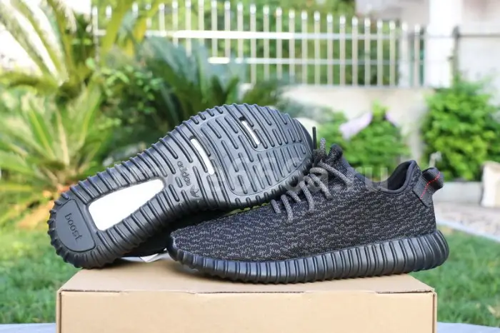 Authentic AD Yeezy 350 Boost “Pirate Black” Final Version (with receipt) 