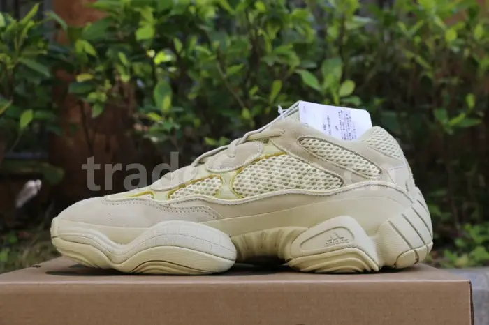 Authentic AD Yeezy 500 “Super Moon Yellow” 
