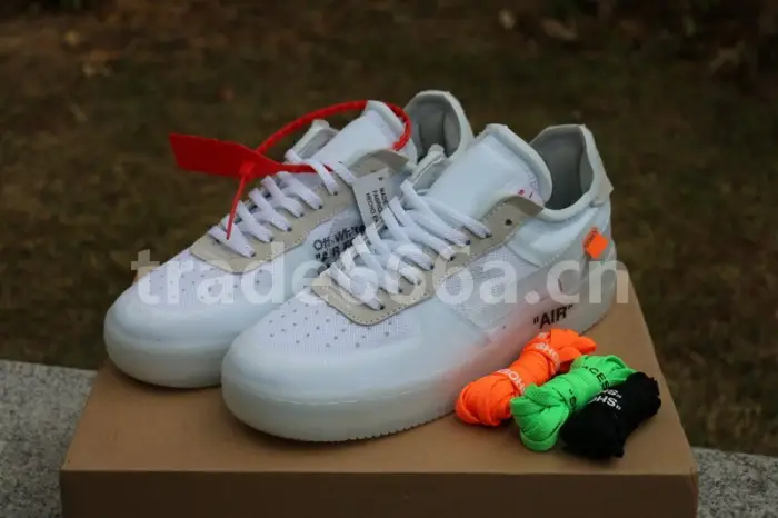 Authentic OFF-WHITE x Nike air force 1 ADECF33