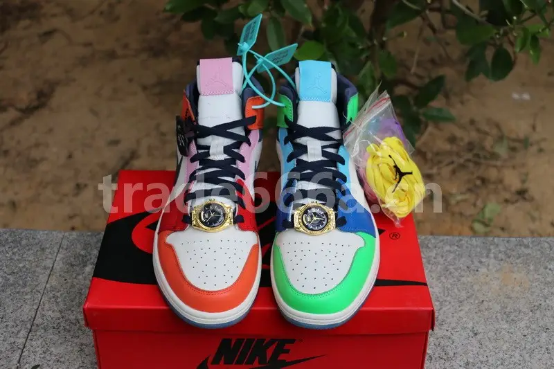 Authentic Melody Ehsani x Air Jordan 1 Mid “Fearless” Women Shoes 