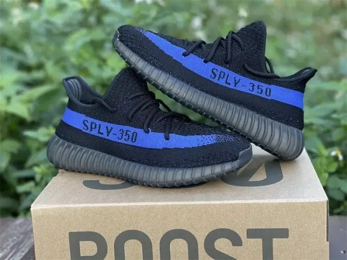 Authentic Yeezy 350 V2 “Dazzling Blue” 