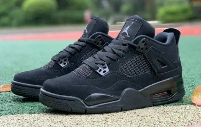 Authentic Air Jordan 4 Black Cat GS 