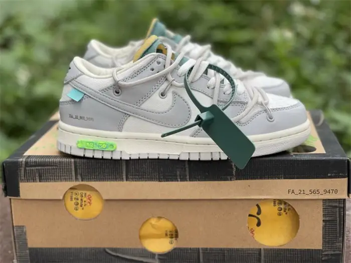 Authentic OFF-WHITE x Nike Dunk Low “The 50” DM1602 117 BCAFD2006