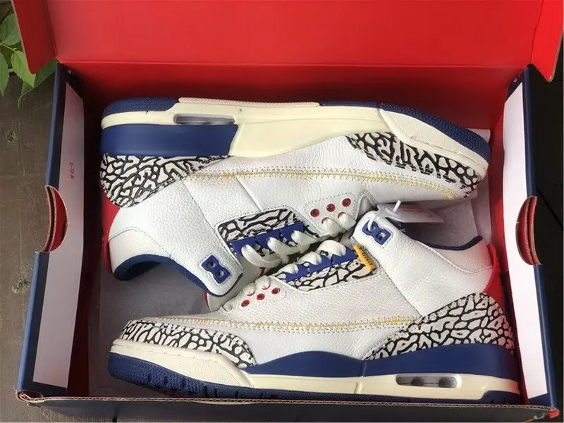 Union x Air Jordan 3 True Blue 